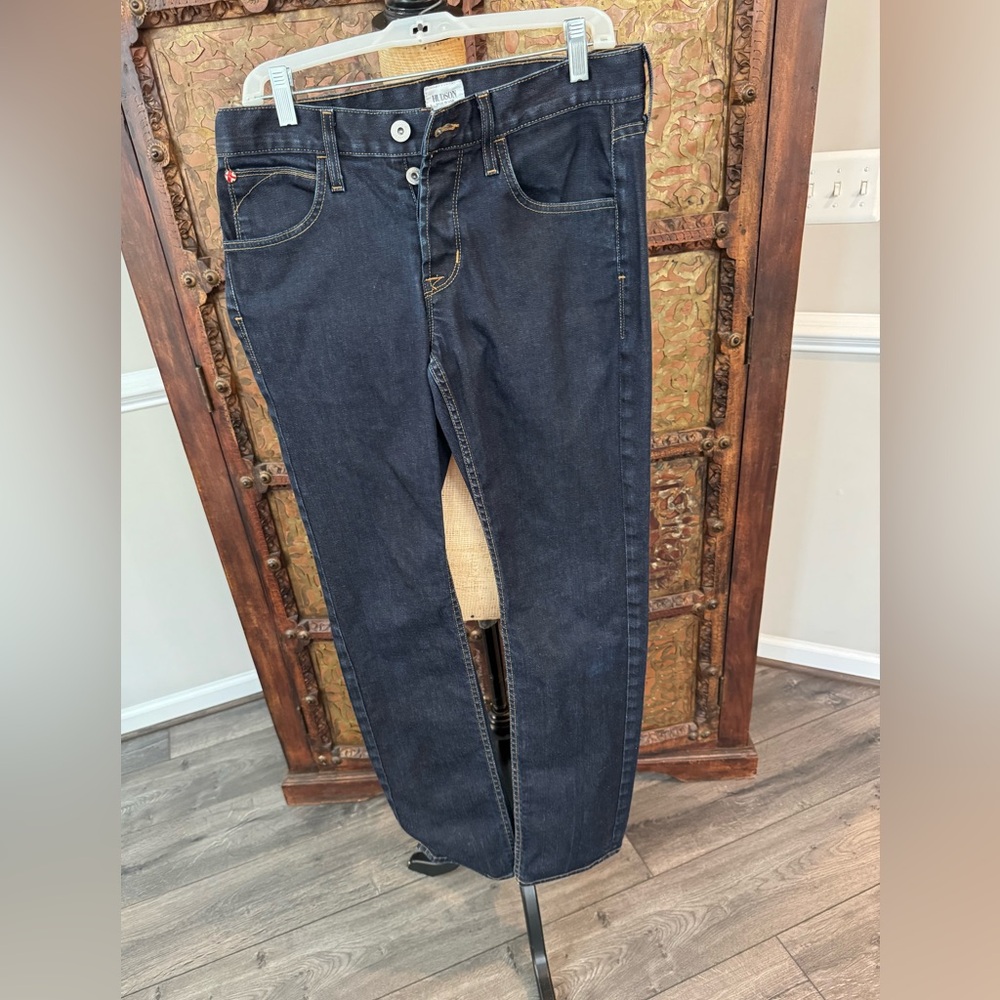 Hudson Jeans Blue Straight Leg Denim 30‎
